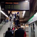 El interior de uno de los andenes de la del metro de Sevilla / Manuel Olmedo