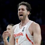 Pau Gasol, en un partido del Eurobasket de 2017 disputado en Turquía