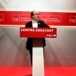 El líder del PSC, Miquel Iceta