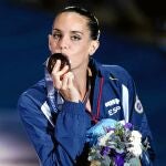 Ona Carbonell besa la primera medalla de España en los Mundiales