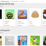 La Play Store de Google, con algunas de las apps que ofrece al usuario