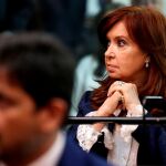 La ex presidenta argentina, Cristina Fernández de Kirchner, antes del inicio de su juicio por corrupción/ Reuters