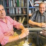Rafael Cerrato y Félix I. Rodríguez, autor y protagonista, respectivamente, del nuevo libro
