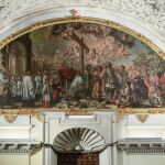 Restauración de la «Exaltación de la Cruz» de Valdés Leal en el Hospital de la Caridad