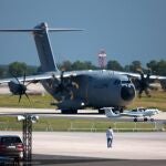 Imagen de un A400M de Airbus Military