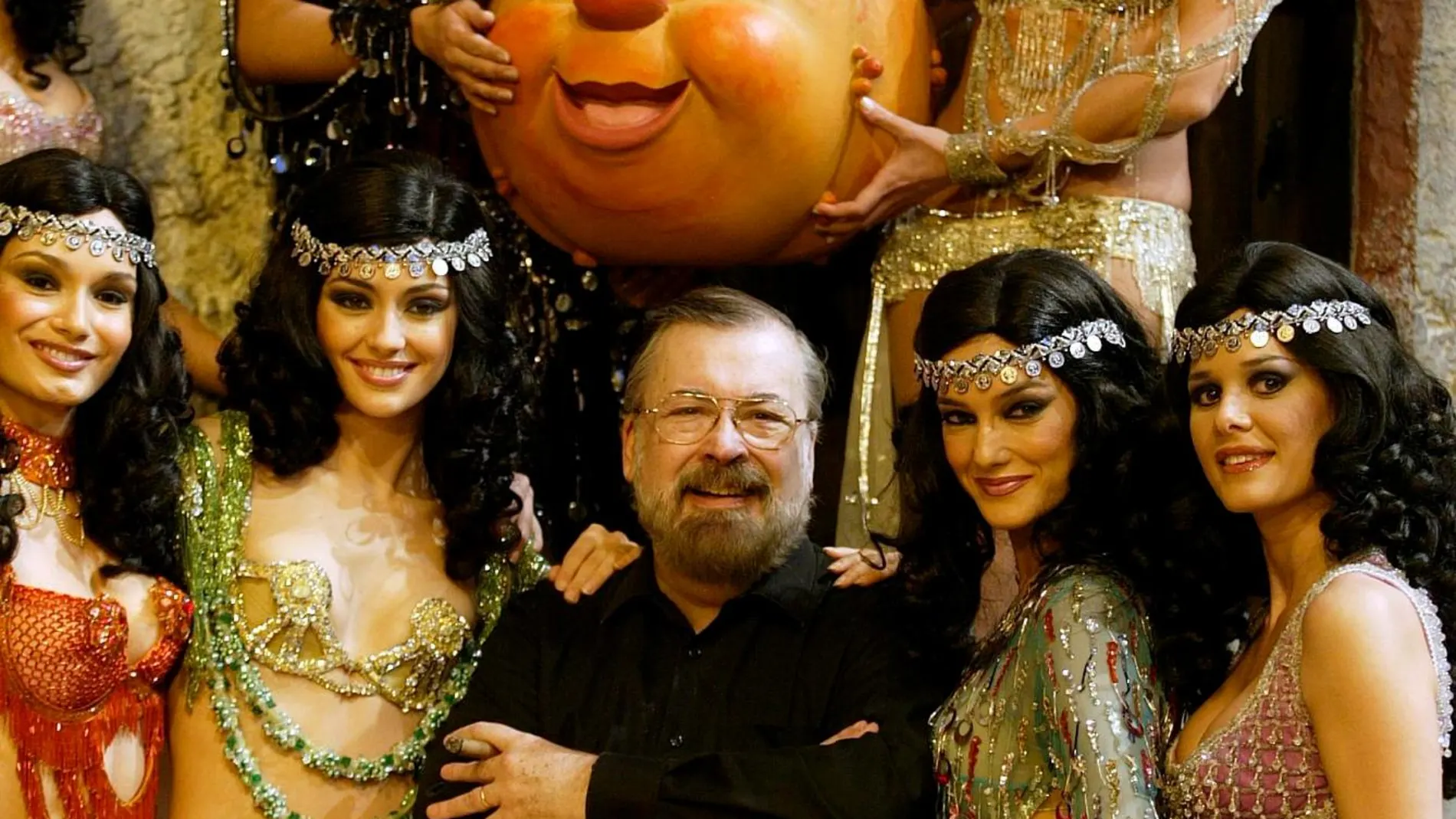 En la presentación de una de las temporadas del "Un, dos, tres"
