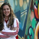 Celia Jiménez, jugadora de la selección española