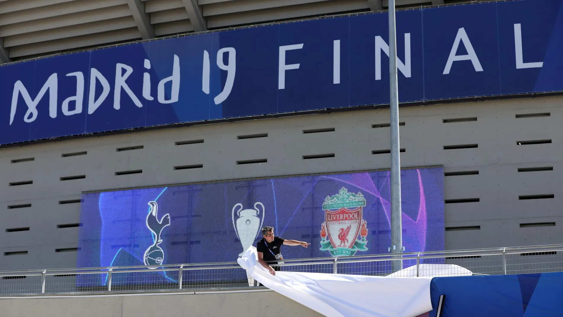 Madrid ya está preparada contra la Champions