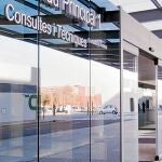 Entrada a Consultas Externas del hospital La Fe de Valencia