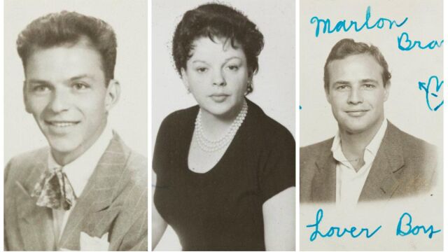 Frank Sinatra, Judy Garland y Marlon Brando