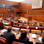 Panorámica del hemiciclo de las Cortes de Castilla y León, durante uno de los intensos plenos celebrados en la legislatura recién terminada