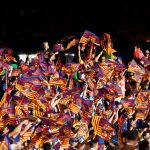 Aficionados del Barcelona