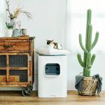 La empresa coreana PurrSong ha sido la creadora de LavvieBot, al arenero artificial que llegará a España el año que viene.