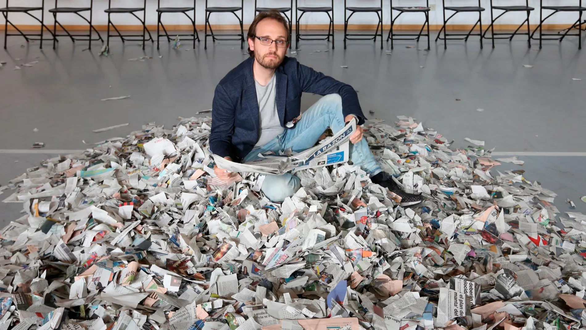 Carlos Tuñón, director de “Lear”, obra que estará hasta el domingo