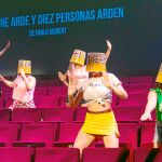 Diez personas componen el elenco de una obra que ofrecerá 8 funciones entre mayo y junio. Foto: Centro Cnde-Duque