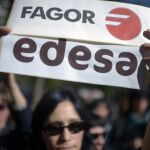 Los trabajadores de Fagor continúan co las movilizaciones contra el cierre de la empresa