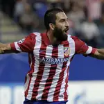 Arda Turan con el Atlético de Madrid.