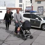 Lasarte pasea por Lodosa el pasado mayo en su primer permiso