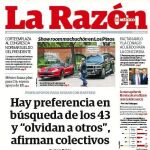 Portada de La Razón de México, que acaba de cumplir 10 años