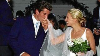 John John Kennedy y Carolyn Bessete el d&iacute;a de su boda, el 21 de septiembre de 1996
