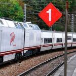 Imagen del tren Talgo 250 híbrido que hace el recorrido Madrid-Galicia