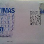Un sobre conmemorativo, con el sello