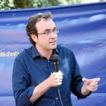 Josep Rull, de CDC, en una reciente imagen durante la escuela de verano de su partido