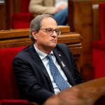 Quim Torra, en el Parlament / Ep