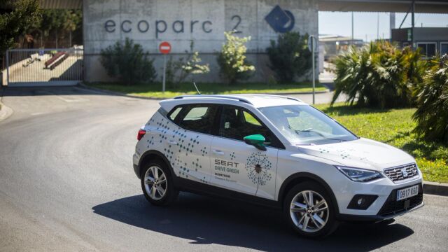 Cuatro SEAT TGI realizarán 30.000 kilómetros de pruebas con este combustible.