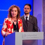 Ester Capella y Damià Calvet, consellers de la Generalitat
