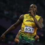 Usain Bolt, en Londres 2012
