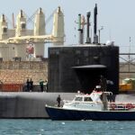 Imagen de archivo del submarino de propulsión nuclear "USS Florida", de la Armada de Estados Unidos