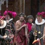Un momento de la representación en la Maestranza de Sevilla