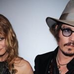 Johnny Depp y Vanessa Paradis