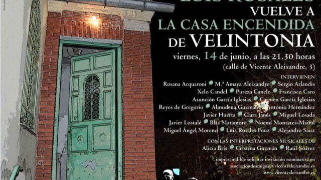 Luis Rosales vuelve a la Casa Encendida de Velintonia
