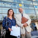 La portavoz de la Asociación de Víctimas del Accidente del Metro, Beatriz Garrote, se personó en la causa
