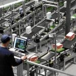 Área logística en un polígono industrial de Castilla y León