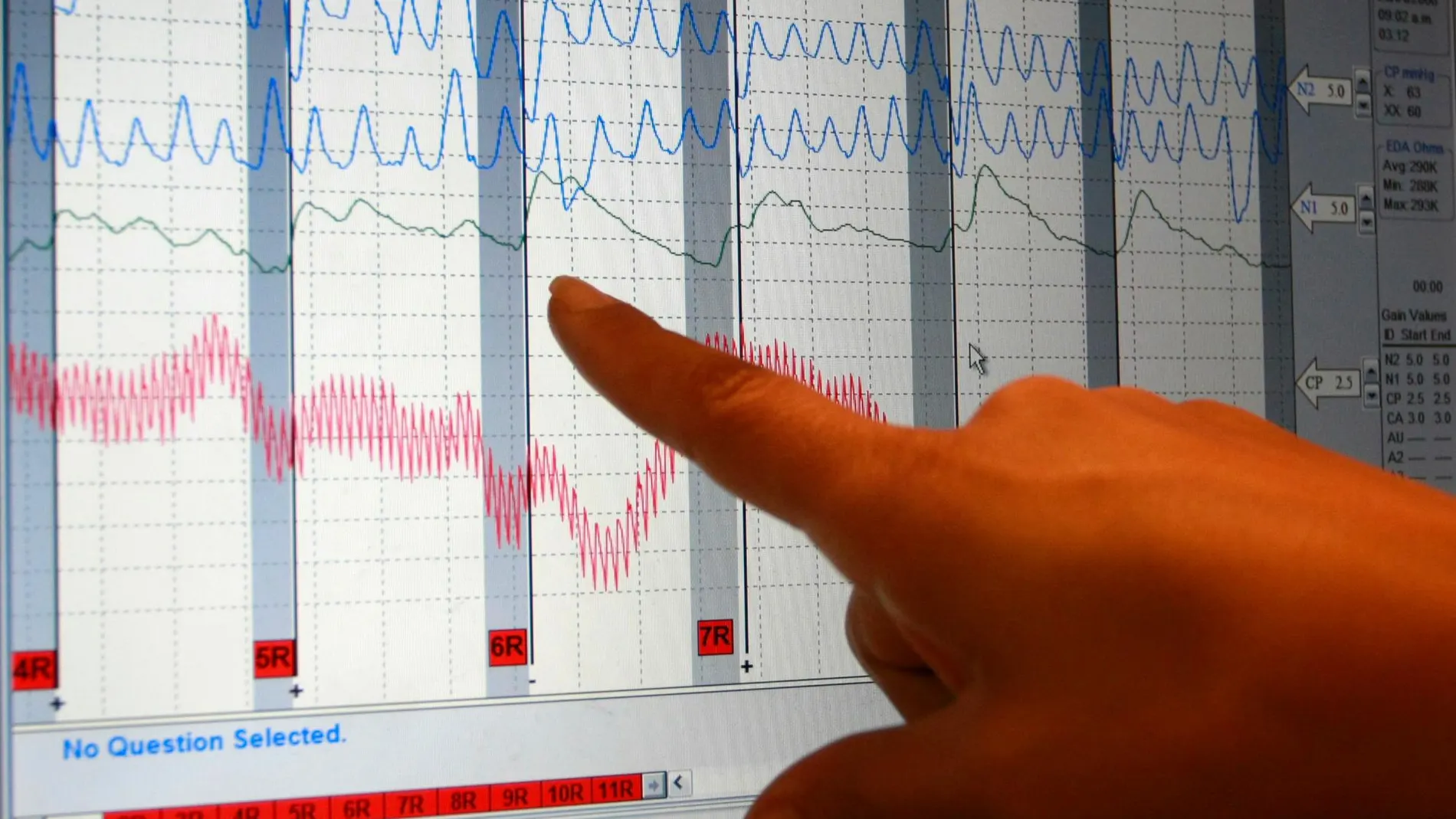 Imágen de archivo de archivo de un polígrafo/Luis Díaz