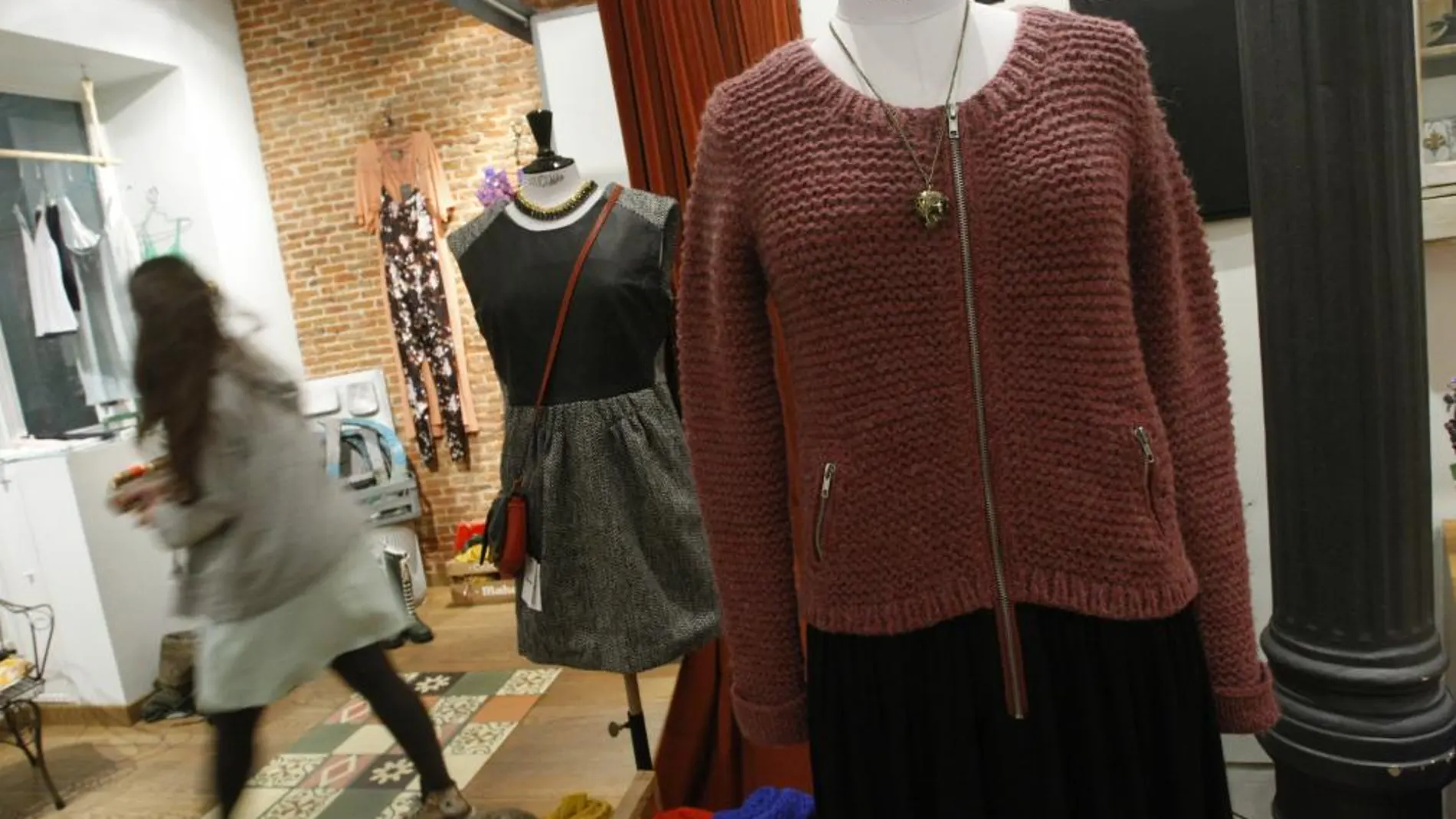 Una tienda de ropa, en una imagen de archivo