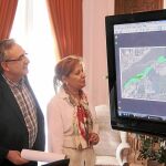El portavoz municipal, Feliciano Fernández, y la alcaldesa de Zamora, Rosa Valdeón, en una presentación reciente