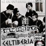 El cartel del evento anunciaba la actuación de bandas neonazis
