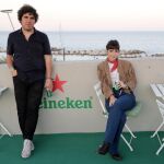 Álex López y Amaia Tirapu, de Kokoshca, en el Primavera Sound