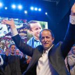 El candidato oficialista Martín Insaurralde