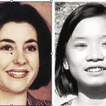 A la izquierda, Rosario Porto Ortega, imputada por el asesinato de su hija, Asunta (derecha), de 12 años