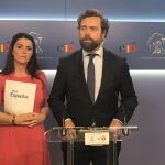 Iván Espinosa de los Monteros, portavoz de Vox en el Congreso