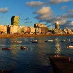 La Playa de Las Canteras atardeciendo | Imagen cedida por LPA Visit