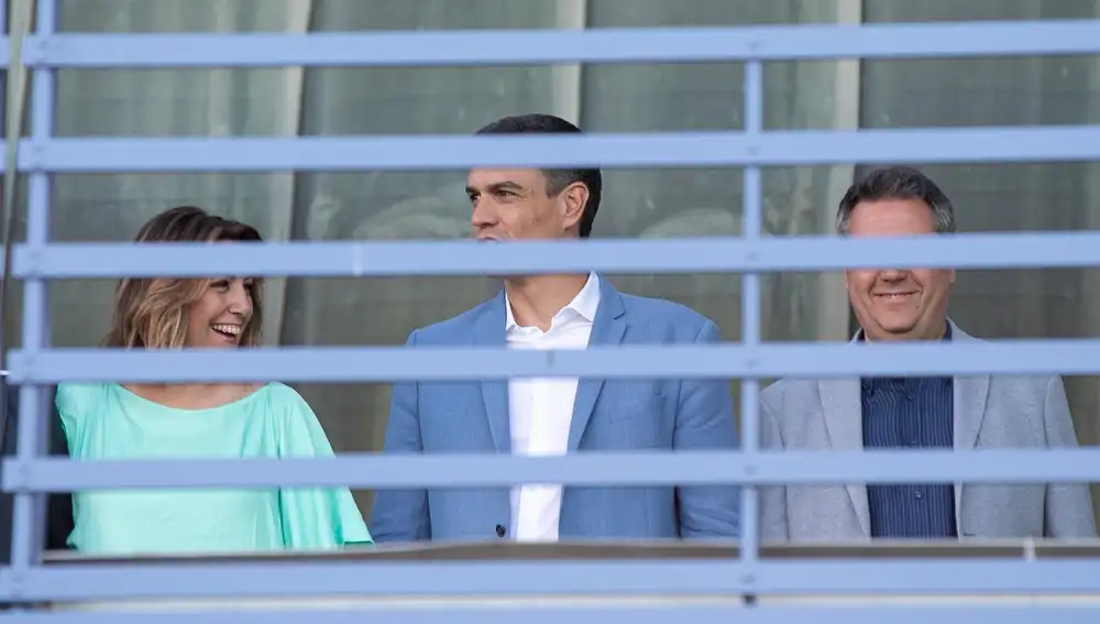 Susana Díaz y Pedro Sánchez / Foto: EP