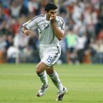 Reyes, con el Real Madrid