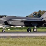 El F-35 estuvo en Morón en mayo