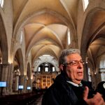 El canónigo conservador del patrimonio artístico de la catedral de València, Jaime Sancho Andreu El canónigo conservador del patrimonio artístico de la catedral de València, Jaime Sancho Andreu